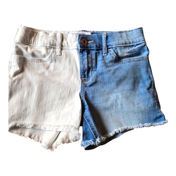 abercrombie kids Other - Two-Tone Denim and White girl's Shorts